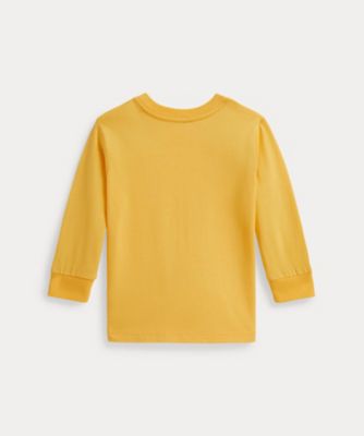 Polo ベア コットン ロングスリーブ Tシャツ