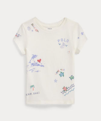 ＜POLO RALPH LAUREN CHILDRENS WEAR ＞コットン　ジャージー　グラフィック　Ｔシャツ