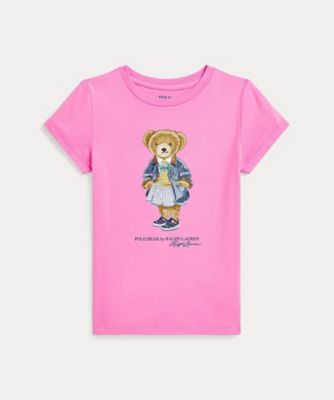 ＜POLO RALPH LAUREN CHILDRENS WEAR ＞Ｐｏｌｏ　ベア　コットン　ジャージー　Ｔシャツ　ＣＷＰＯＴＳＨＲ８０２０４６３
