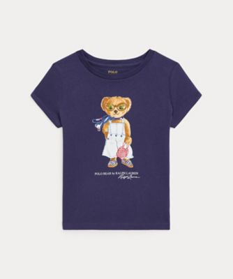 POLO RALPH LAUREN CHILDRENS WEAR /ポロ ラルフ ローレン チルドレンズウェア Polo ベア コットン ジャージー Tシャツ CWPOTSHR8020468