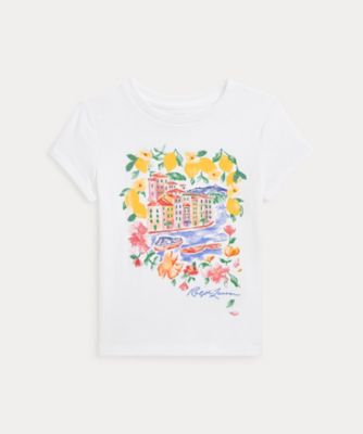 ＜POLO RALPH LAUREN CHILDRENS WEAR ＞コットン　ジャージー　グラフィック　Ｔシャツ　ＣＷＰＯＴＳＨＲ８０２０４７２