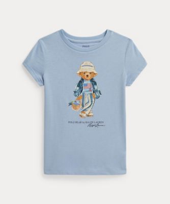 ＜POLO RALPH LAUREN CHILDRENS WEAR ＞Ｐｏｌｏ　ベア　コットン　ジャージー　Ｔシャツ　ＣＷＰＯＴＳＨＲ８０２０５３０
