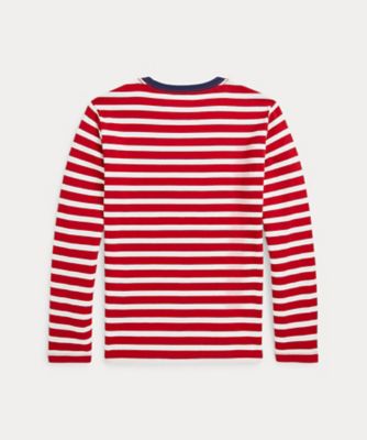 ロゴ　ストライプド　コットン　ロングスリーブ　Ｔシャツ　ＣＷＰＯＴＳＨＹ８０２０９９４