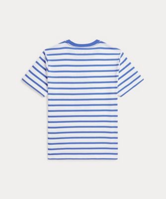 Ｐｏｌｏ　ベア　ストライプド　コットン　ジャージー　Ｔシャツ　ＣＷＰＯＴＳＨＹ８０２１０２７