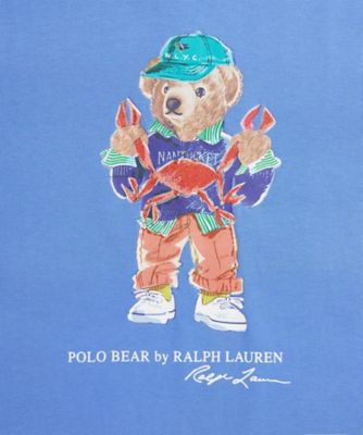 Polo ベア コットン ジャージー Tシャツ