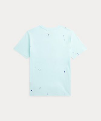 Ｂｉｇ　Ｐｏｎｙ　ペイントスプラッタープリント　コットン　Ｔシャツ　　ＣＷＰＯＴＳＨＹ８０２１０５８