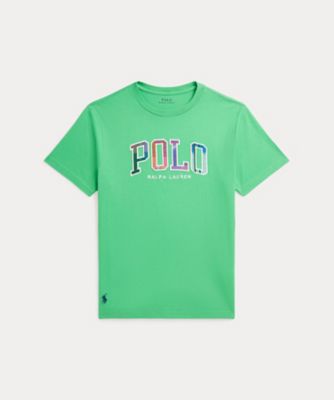 マドラスロゴ コットン ジャージー Tシャツ