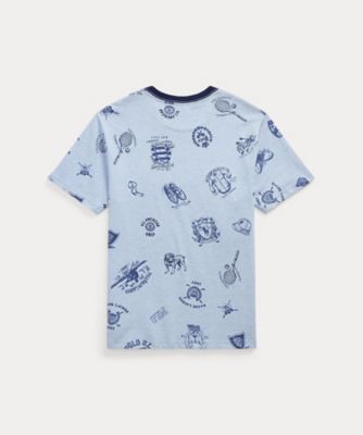 コットン ジャージー グラフィック Tシャツ