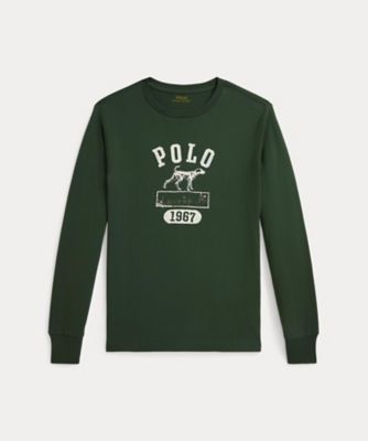 ＜POLO RALPH LAUREN CHILDRENS WEAR ＞コットン　ロングスリーブ　グラフィック　Ｔシャツ　ＣＷＰＯＴＳＨＹ８０２１１８３