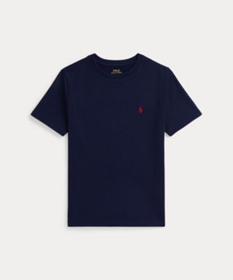 コットン ジャージー クルーネック Tシャツ