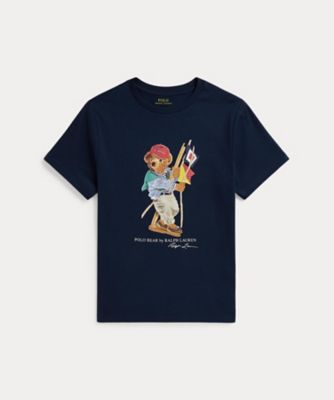 ＜POLO RALPH LAUREN CHILDRENS WEAR ＞Ｐｏｌｏ　ベア　コットン　ジャージー　Ｔシャツ　ＣＷＰＯＴＳＨＹ８０２１２６８