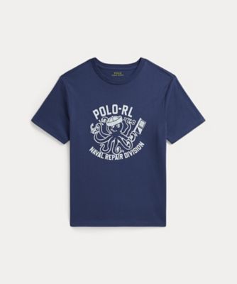 ＜POLO RALPH LAUREN CHILDRENS WEAR ＞コットン　ジャージー　グラフィック　Ｔシャツ　ＣＷＰＯＴＳＨＹ８０２１２７２