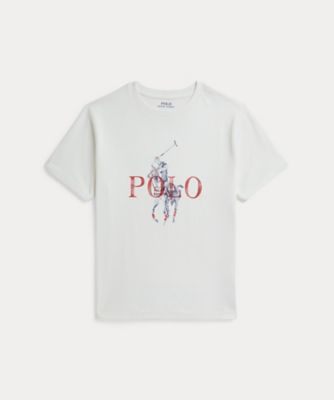 ＜POLO RALPH LAUREN CHILDRENS WEAR ＞Ｂｉｇ　Ｐｏｎｙ　コットン　ジャージー　Ｔシャツ　ＣＷＰＯＴＳＨＹ８０２１２７８
