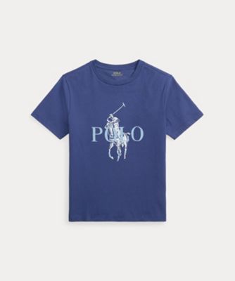 ＜POLO RALPH LAUREN CHILDRENS WEAR ＞Ｂｉｇ　Ｐｏｎｙ　コットン　ジャージー　Ｔシャツ　ＣＷＰＯＴＳＨＹ８０２１２７９