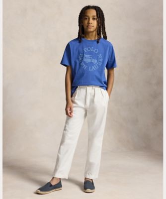 美品★RL コットン ジャージー Tシャツ ブルー Big Pony コットン ジャージー Tシャツ（Tシャツ/カットソー）｜POLO