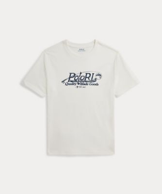 ポロラルフローレン 現行タグ ロゴ コットン ジャージー Tシャツ 半袖 ロゴ コットン ジャージー Tシャツ CWPOTSHB8021261