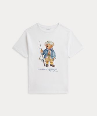 Polo ベア コットン ジャージー Tシャツ