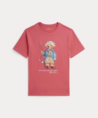 Polo ベア コットン ジャージー Tシャツ