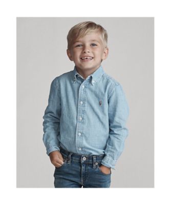 コットン シャンブレー シャツ | POLO RALPH LAUREN CHILDRENS WEAR