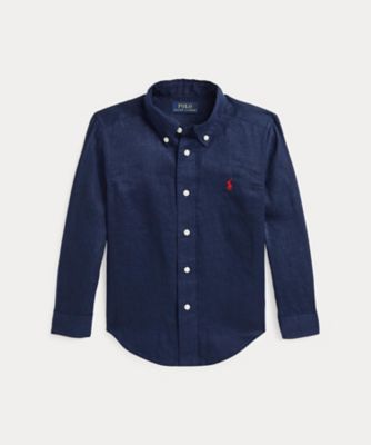 POLO RALPH LAUREN CHILDRENS WEAR /ポロ ラルフ ローレン チルドレンズウェア リネン シャツ CWPOWOVB6820558