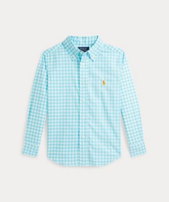 ＜POLO RALPH LAUREN CHILDRENS WEAR ＞プラッド　コットン　ポプリン　シャツ　ＣＷＰＯＷＯＶＢ６８２０５７４