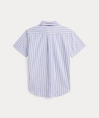 未使用タグ付き　ラルフローレン　コットン　ショートスリーブシャツ　ホワイト　L LAUREN RALPH LAUREN（ローレン ラルフ ローレン）の「リネン