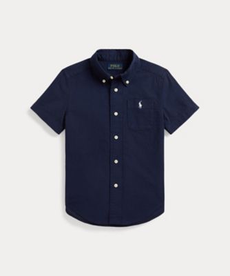＜POLO RALPH LAUREN CHILDRENS WEAR ＞コットン　シアサッカー　ショートスリーブ　シャツ　ＣＷＰＯＷＯＶＢ６８２０６６４