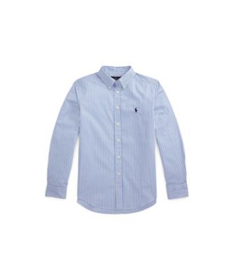 POLO RALPH LAUREN CHILDRENS WEAR /ポロ ラルフ ローレン チルドレンズウェア ストライプド コットン ポプリン シャツ