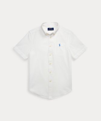 ＜POLO RALPH LAUREN CHILDRENS WEAR ＞コットン　シアサッカー　ショートスリーブ　シャツ