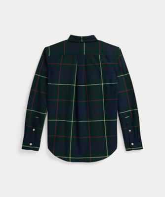 Polo ベア チェック オックスフォード シャツ