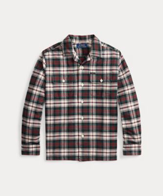 POLO RALPH LAUREN CHILDRENS WEAR /ポロ ラルフ ローレン チルドレンズウェア チェック コットン オックスフォード ワークシャツ CWPOWOVY6820627 999マルチカラー トップス【三越伊勢丹/公式】