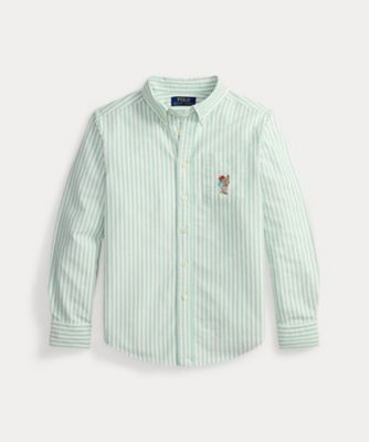 ＜POLO RALPH LAUREN CHILDRENS WEAR ＞Ｐｏｌｏ　ベア　コットン　オックスフォード　シャツ　ＣＷＰＯＷＯＶＹ６８２０６６８