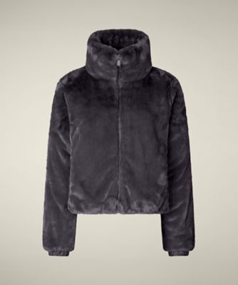 【送料無料】SAVE THE DUCK (Women/Baby & Kids)/セーブ・ザ・ダック JEON D31352WFURY BROWN BLACK アウター【三越伊勢丹/公式】