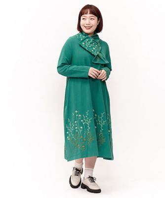 芽ぶきの刺繍ＯＰ　Ｄ７１５２８