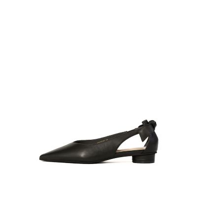 ＜Daniella&GEMMA (Women)＞バックリボンポインテッドフラットパンプス　ＤＡ２５１０２