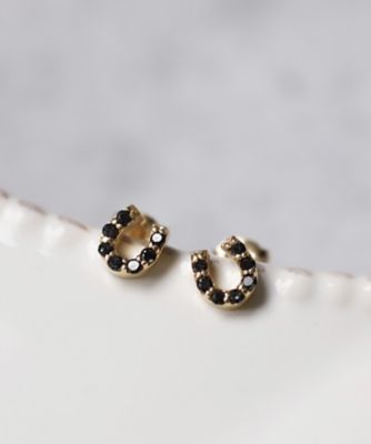 ブラックダイヤバテイピアス