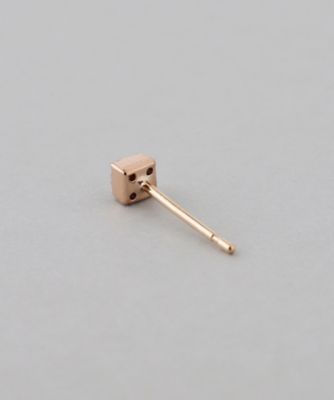 ロゼテンスクエアダイヤピアス　ＤＡ８３７８