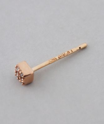 ロゼテンスクエアダイヤピアス　ＤＡ８３７８