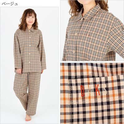 ナイトウエア ハウスチェックレディースパジャマ 三越伊勢丹オンラインストア 公式