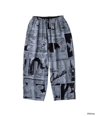 PORTER CLASSIC/ポータークラシック DISNEY VC / PC ALOHA COLLECTION ALOHA PANTS / CINDERELLA BLACK