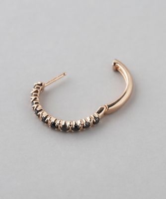 SIENA ROSE】ダイヤラインフープピアス｜SANPO ONLINE(サンポー