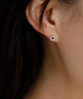 フラワーピアス
