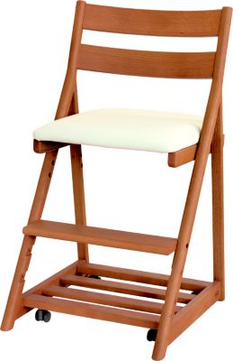 浜本工芸 (Baby & Kids)/ハマモトコウゲイ デスクチェア DSC-3300 ダークオーク ホワイト 机・デスク【三越伊勢丹/公式】