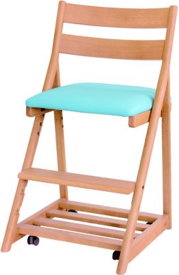 ＜浜本工芸 (Baby&Kids)＞【受注商品】デスクチェア　ＤＳＣ－３３０４　ナチュラルオーク