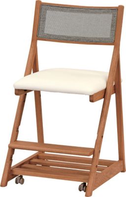 浜本工芸 (Baby & Kids)/ハマモトコウゲイ デスクチェア DSC-3400 ダークオーク ホワイト 机・デスク【三越伊勢丹/公式】