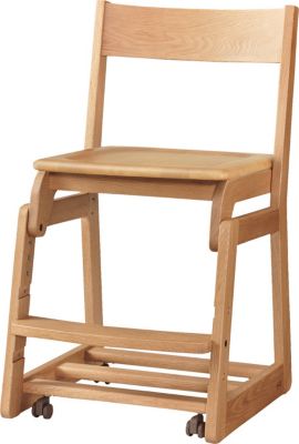 浜本工芸 (Baby & Kids)/ハマモトコウゲイ デスクチェア DSC-5304 ナチュラルオーク ホワイト ナチュラルオーク 机・デスク【三越伊勢丹/公式】