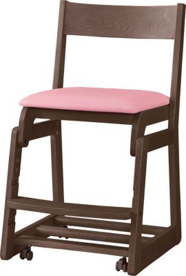 浜本工芸 (Baby & Kids)/ハマモトコウゲイ デスクチェア DSC-5308 カフェオーク ブルー ピンク 机・デスク【三越伊勢丹/公式】