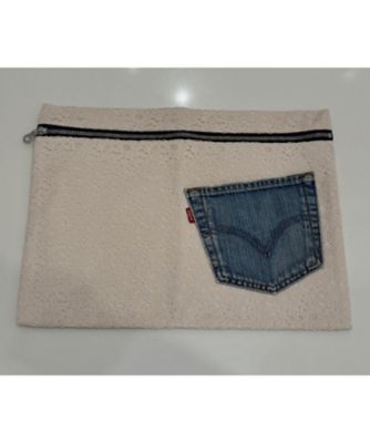 ＜Lilipiache New York (Women)＞Ｏｒｉｇｉｎａｌ　Ｄｅｎｉｍ　Ｐｏｕｃｈ　ＬＰーＤｅｎｉｍー０１