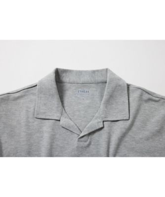メッシュピケ ジョニーカラーショートスリーブシャツ RM8ーD203