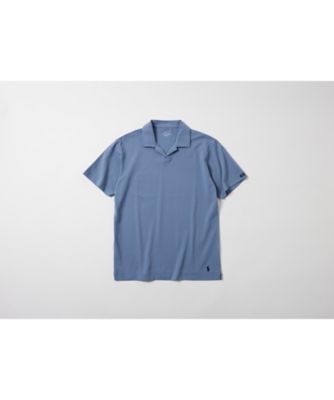 メッシュピケ ジョニーカラーショートスリーブシャツ RM8ーD203